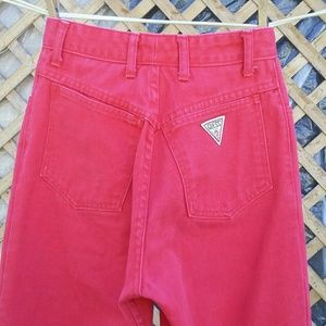 Vintage Guess Zipper Ankle Jeans